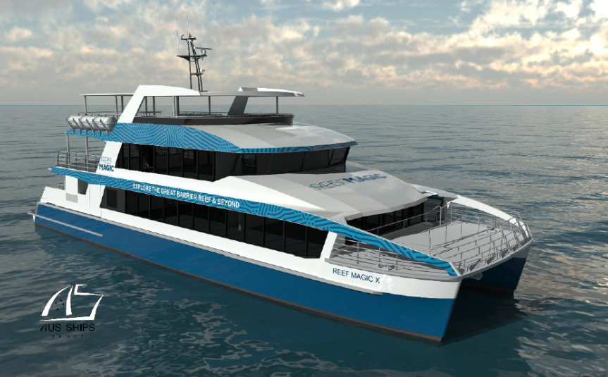 Aus Ships Group Awarded Contract to Design and Build Reef Magic IV for Reef Unlimited and Experience Co