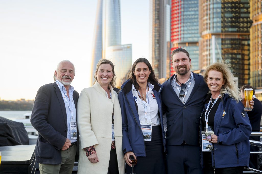 AIMEX members at a networking event