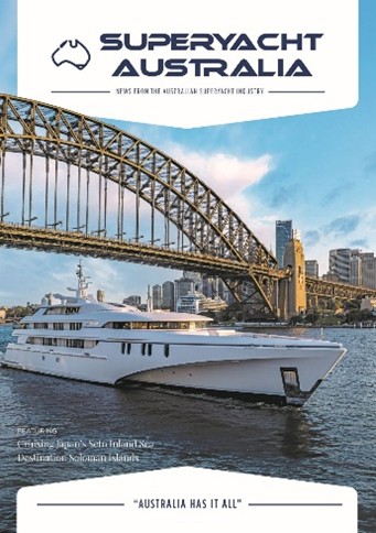 Cover of Superyacht Australia Magazine