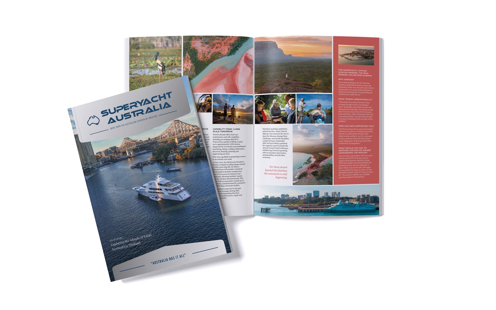 Superyacht Australia Magazine 2027 launches internationally at Monaco Yacht Show