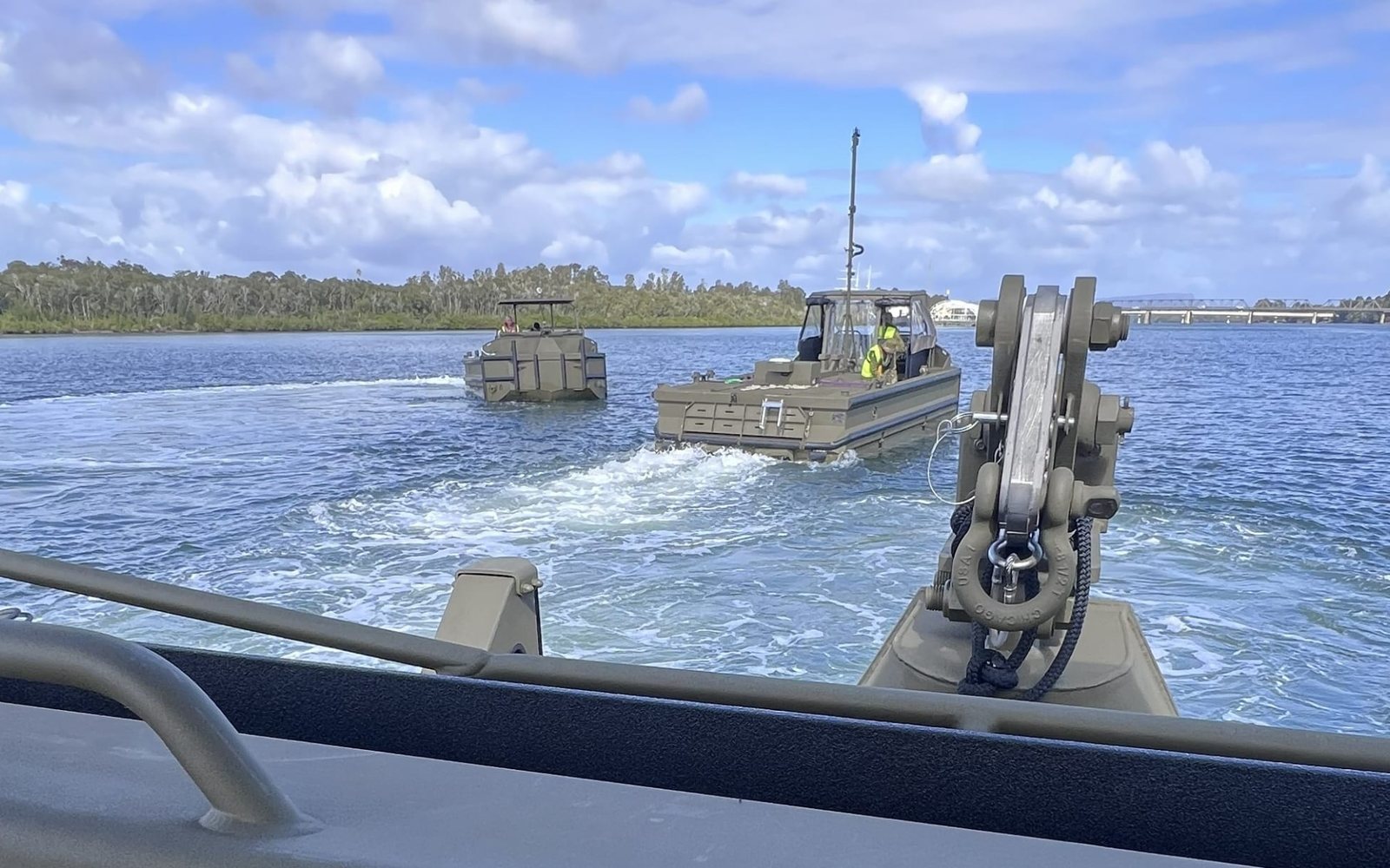 Birdon delivers three bridge erection boats to Australian Army